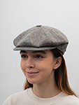 Кепка BAILEY арт. 25240 GALVIN STRIPE (серый)